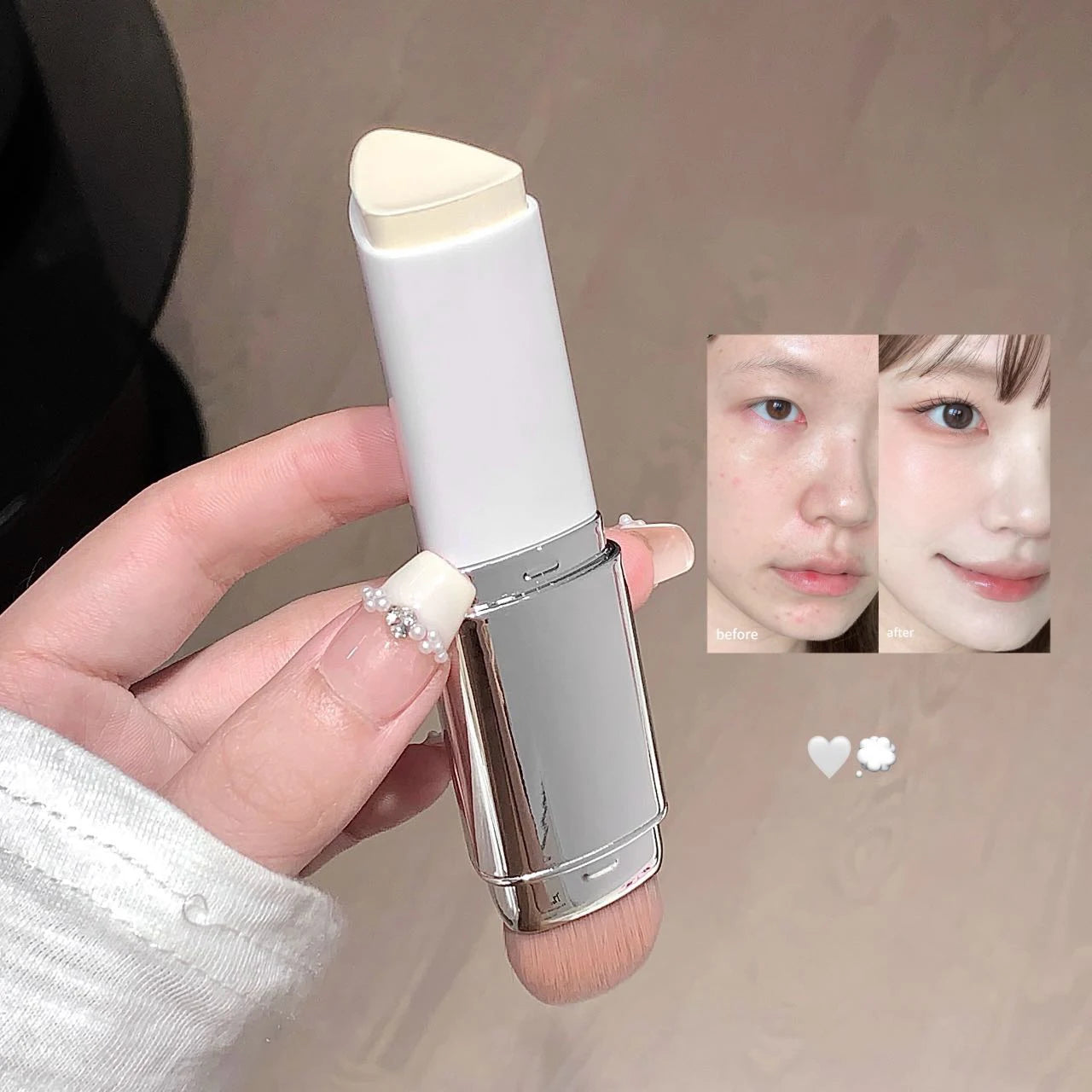 Color Changing Foundation Stick: Lightweight, Buildable Coverage for All Skin Tones